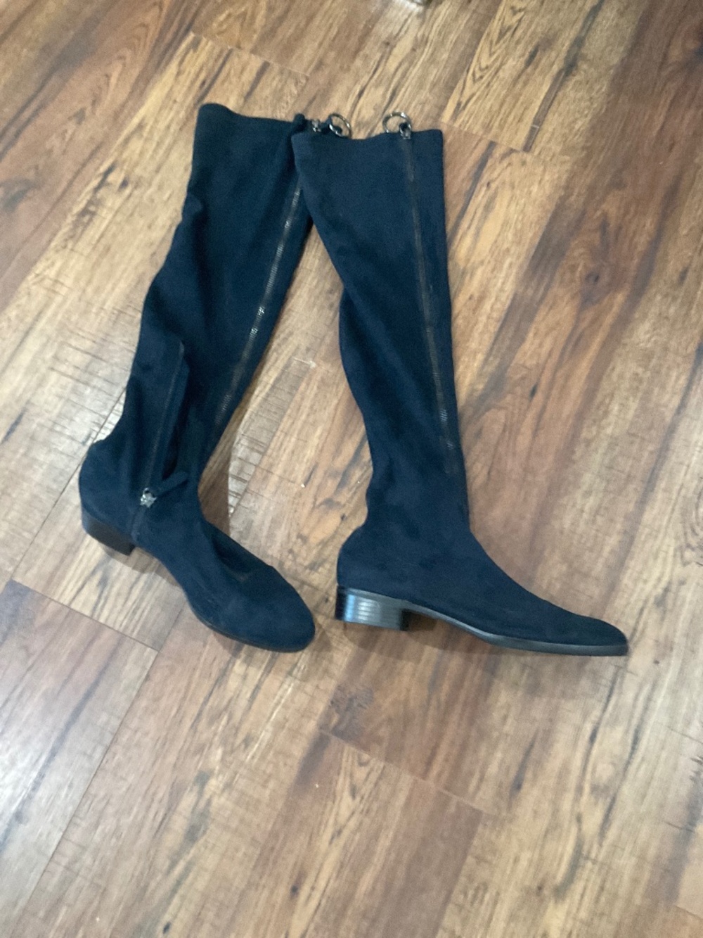 ZARA KNEE HIGN BOOTS. 36 side zip